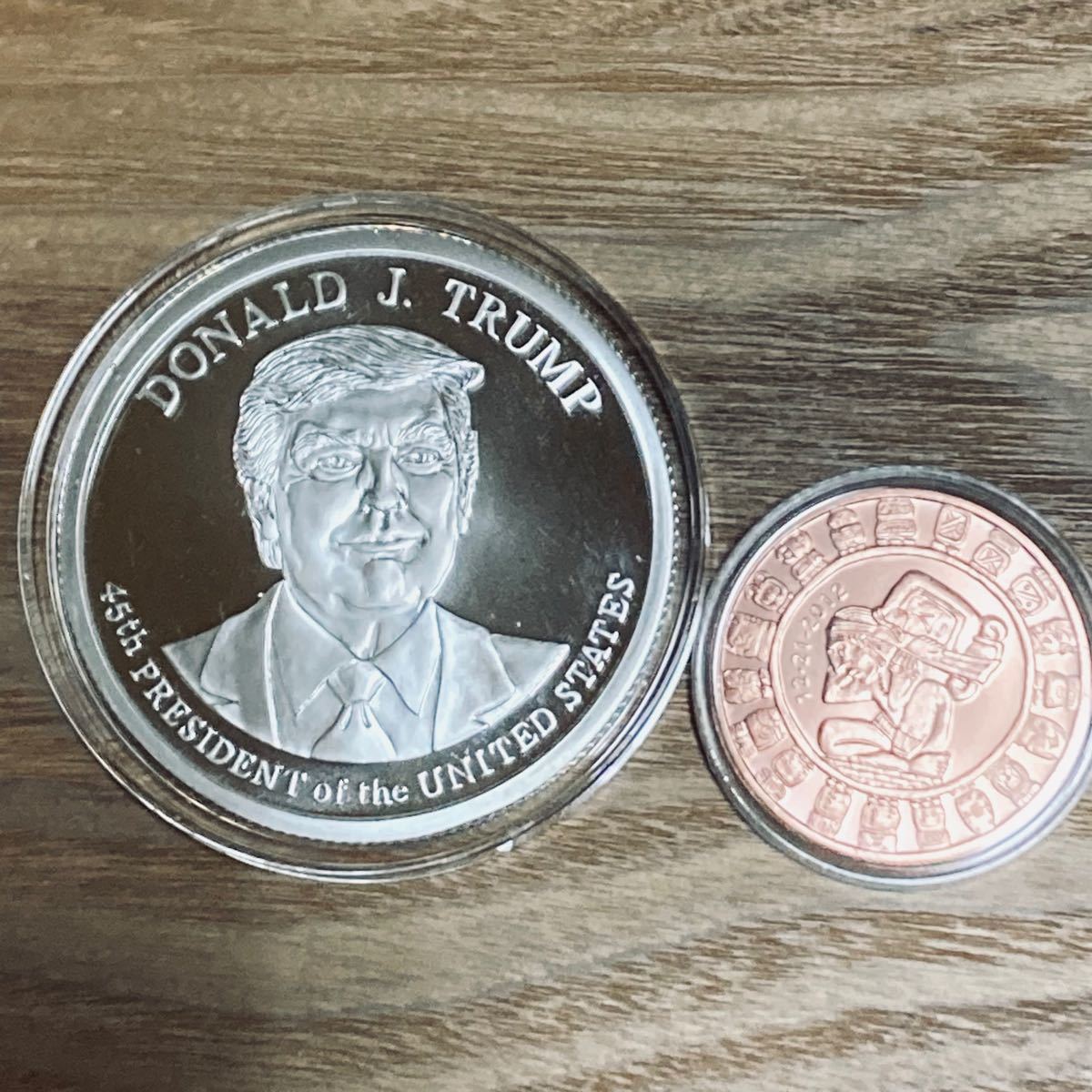 トランプ大統領 代45代記念銀貨 5オンス 2020
