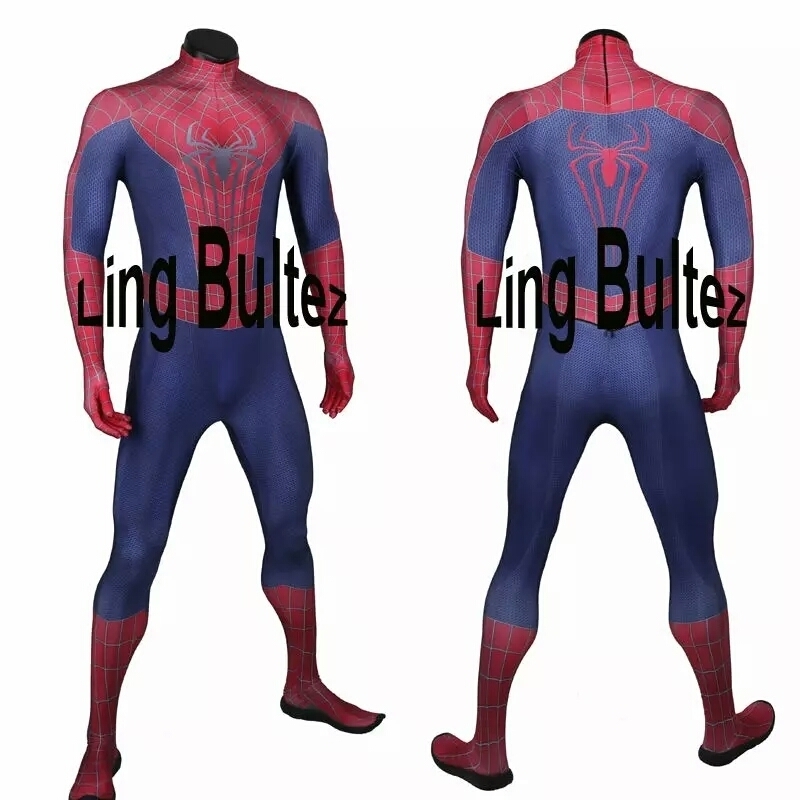 新品☆ アメイジング・スパイダーマン 3Dプリント コスチューム 新品☆ アメイジング・スパイダーマン 3Dプリント コスチューム