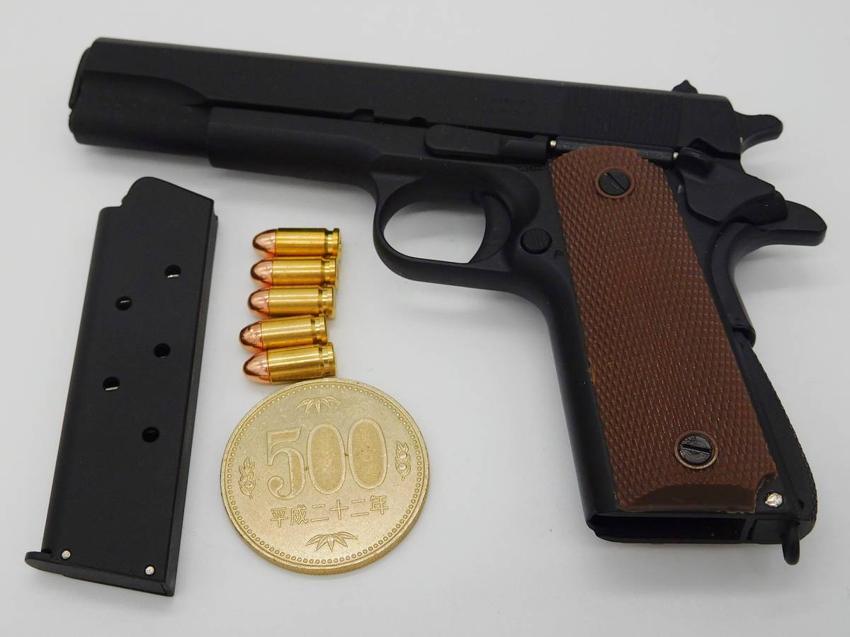 【ラスト1丁】カッタウェイモデル COLT M1911A1 1/2スケール フルメタルミニチュアモデルガン ブラック (コルト ガバメント)