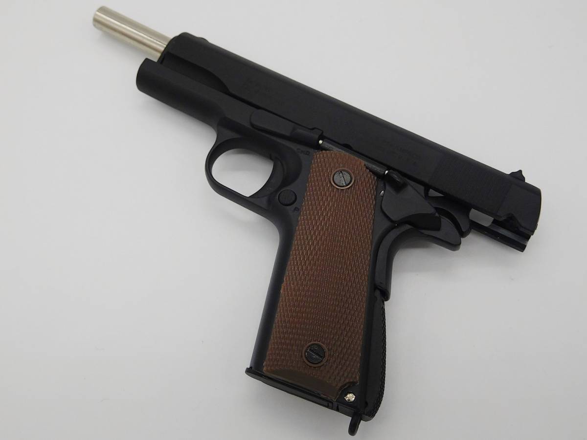 【ラスト1丁】カッタウェイモデル COLT M1911A1 1/2スケール フルメタルミニチュアモデルガン ブラック (コルト ガバメント) 9