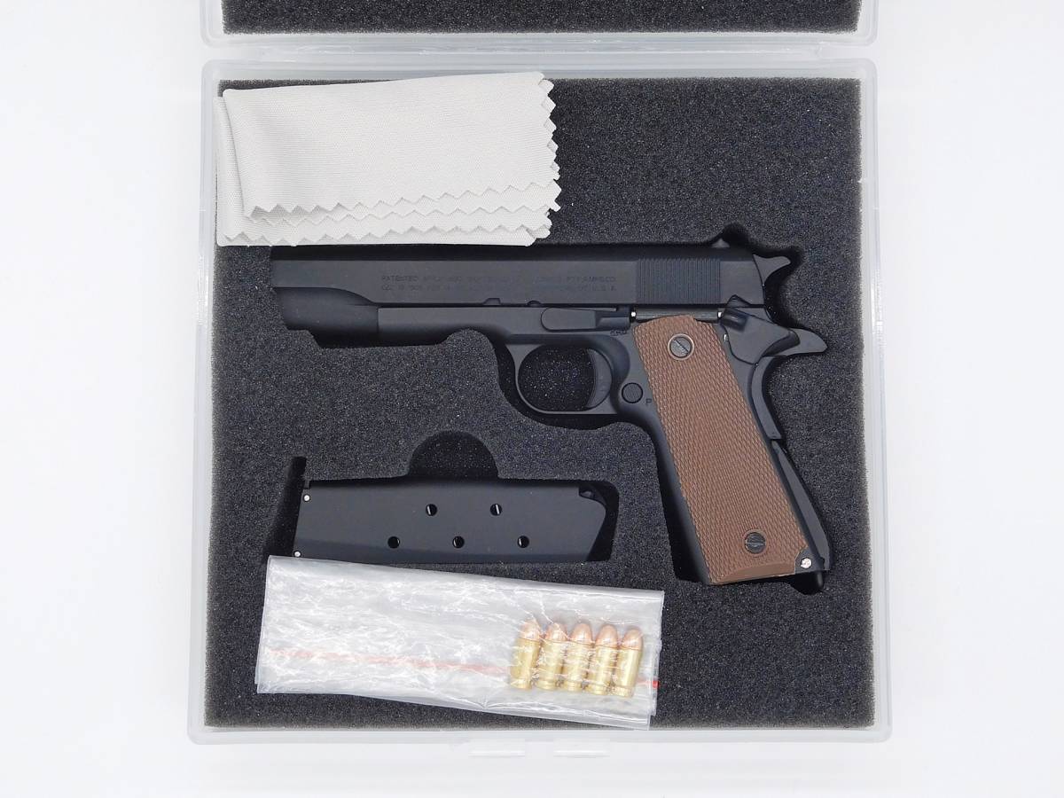 【ラスト1丁】カッタウェイモデル COLT M1911A1 1/2スケール フルメタルミニチュアモデルガン ブラック (コルト ガバメント) 10