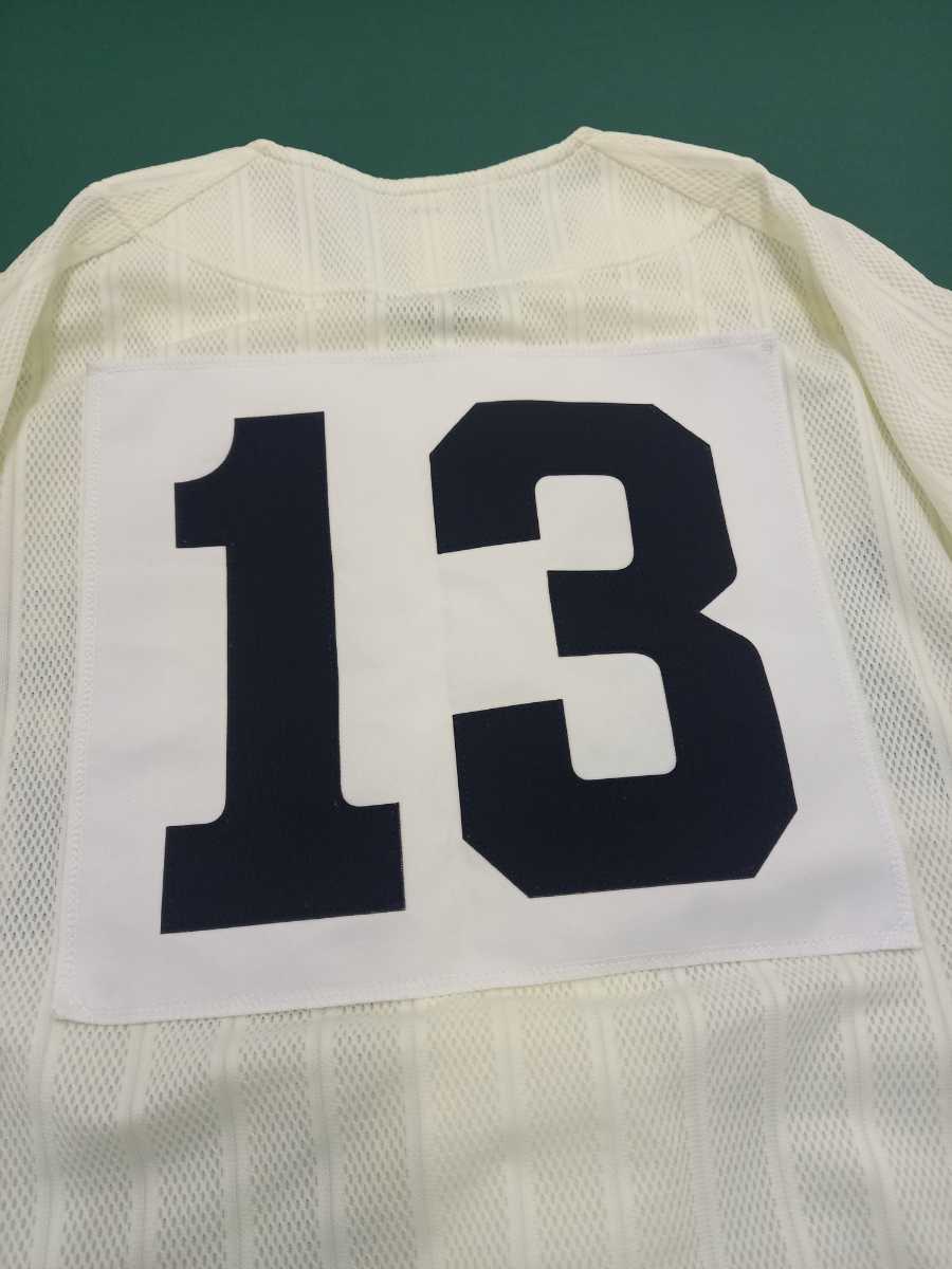 背番号13】 香川県 尽誠学園高校 野球部 甲子園用ユニフォーム 背番号13】 香川県 尽誠学園高校 野球部 甲子園用ユニフォーム