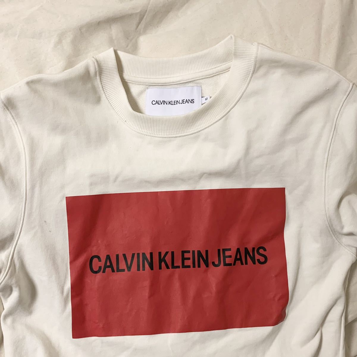 CalvinKlein(USA)ビンテージグラフィックスウェットシャツ