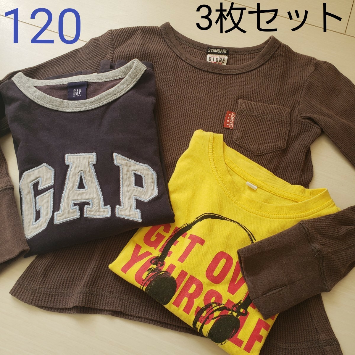 GAP ロンT 120 紺 ギャップ  長袖ロンT 長袖Tシャツ JUNK STORE トップス カットソー トップス まとめ売り