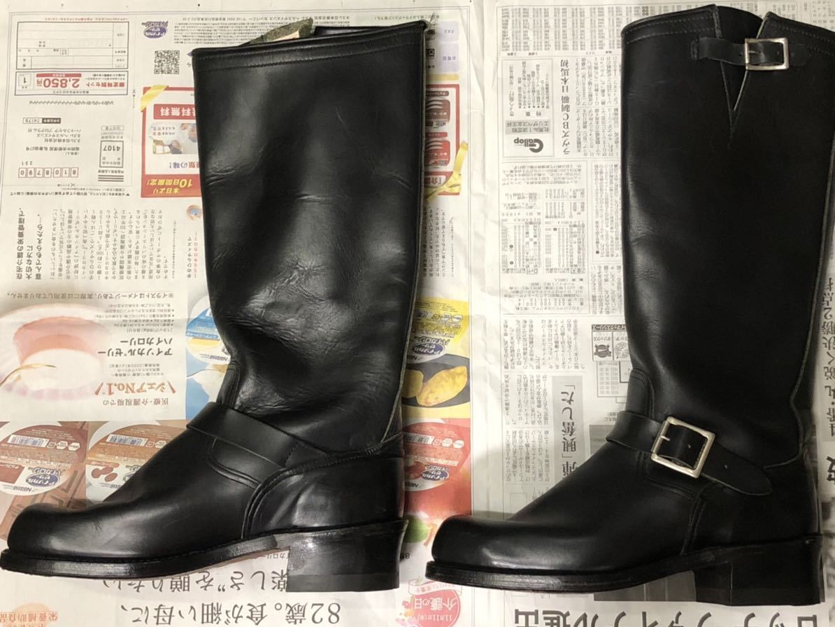 デッドストック 50s Sears エンジニアブーツ ロング 81/2～9 ヴィンテージ 50年代 バイカー ハーレー BUCO BECK チペワ REDWING WESCO 60s_画像3