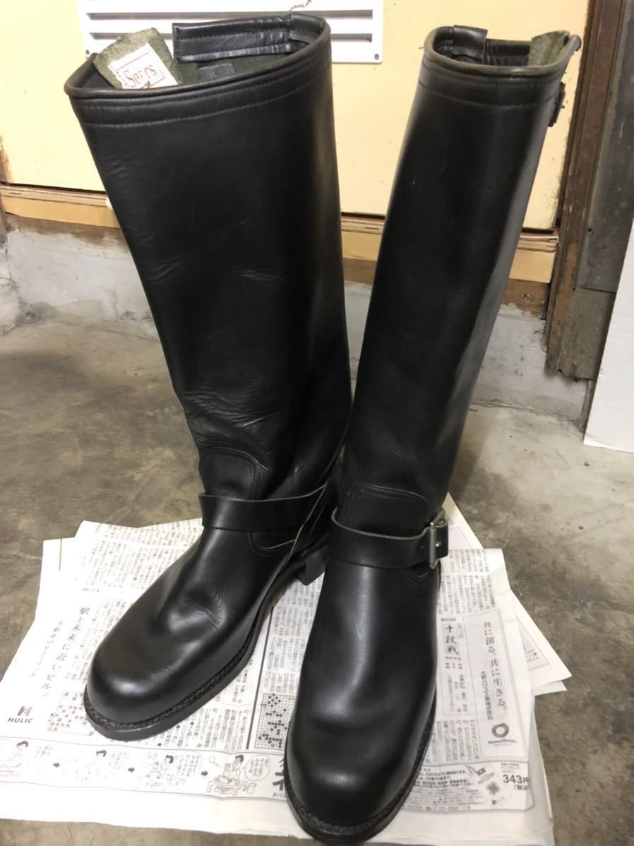 デッドストック 50s Sears エンジニアブーツ ロング 81/2～9 ヴィンテージ 50年代 バイカー ハーレー BUCO BECK チペワ REDWING WESCO 60s_画像1