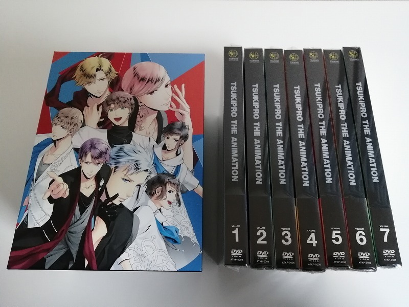 新品未開封 TSUKIPRO THE ANIMATION 初回限定版 DVD 全7巻セット＋BOX 