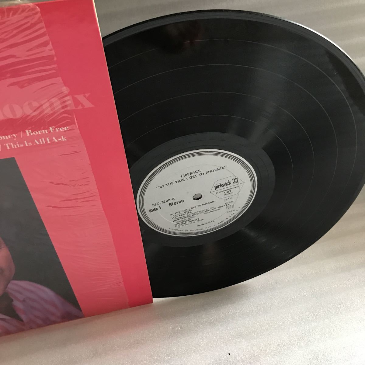 【同梱可】 LPレコード Liberace By The Time I Get To Phoenix LP レコード vinyl Long Play Record_画像3