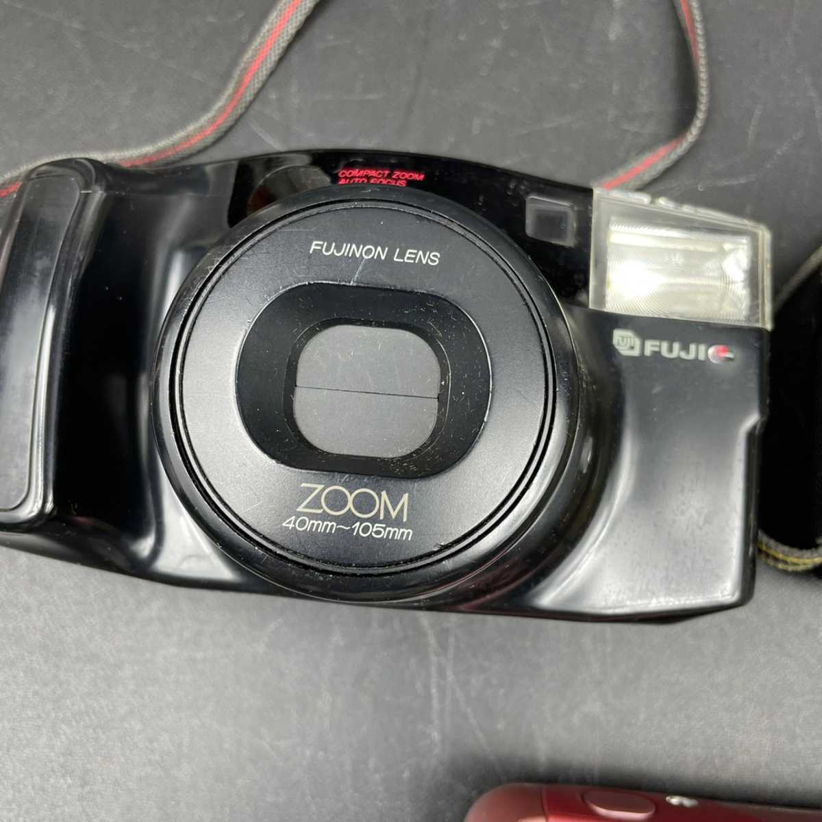 ★0118(14) FUJI ZOOMCARDIA2000 Canon Autoboy2 EPION10 フジ キャノン エピオン 保管品 動作未確認 コンパクトカメラ フィルムカメラ_画像8