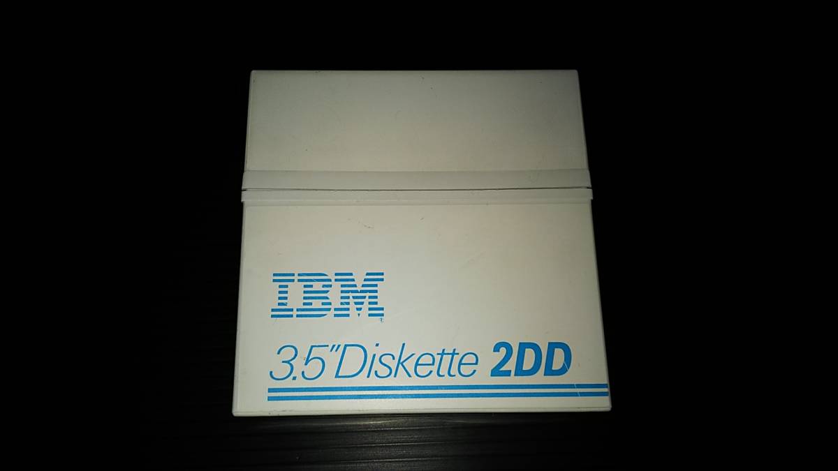 [ rare ]IBM 3.5&#34;Diskette 2DD (IBM brand 3.5 -inch floppy disk raw disk )