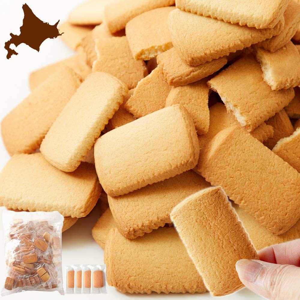 天然生活 北海道バタークッキー 500ｇ どっさり 個包装 焼き菓子 国産 大容量 ギフト (1袋（500g）)_画像1