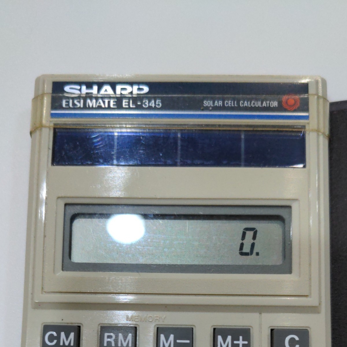 昭和レトロ SHARP ELSI MATE EL-345 計算機　ソーラー電卓