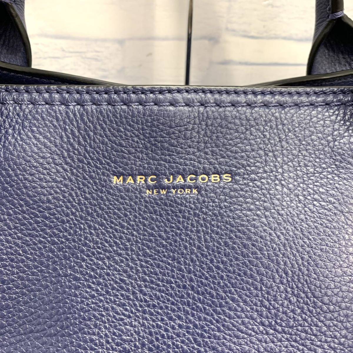 超美品 マークジェイコブス レザー ハンドバッグ 2way ポーチ付 | www