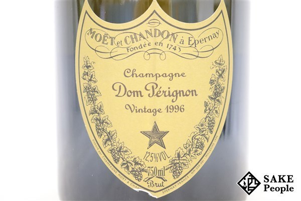 □注目! ドン・ペリニヨン ブリュット 1996 750ml 12.5% シャンパン 2