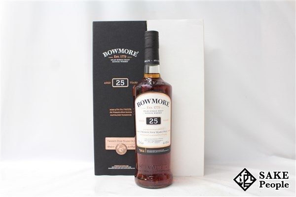 ◇注目! ボウモア 25年 700ml 43% スコッチ ウイスキー 箱付