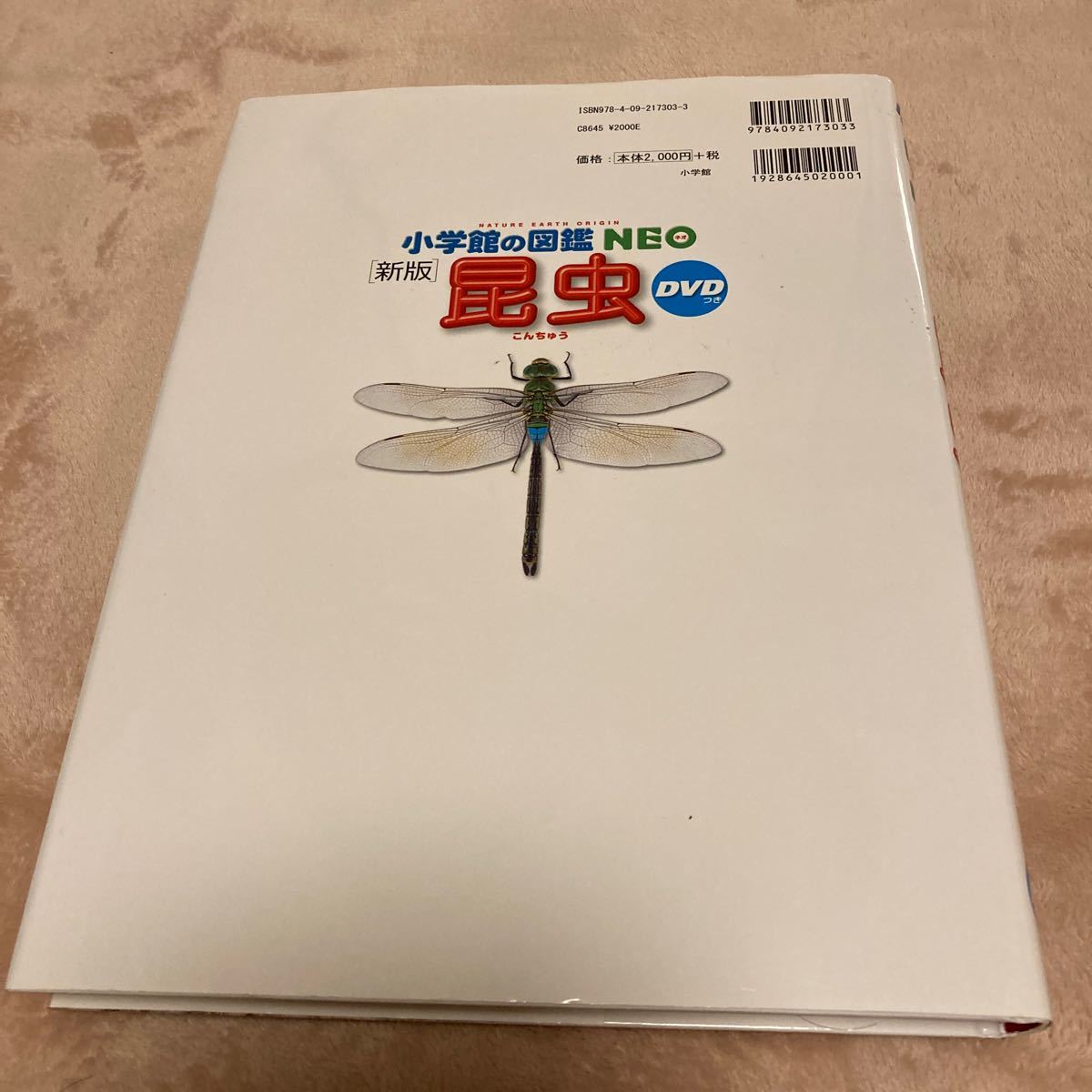 小学館の図鑑NEO 新版　昆虫　DVDつき