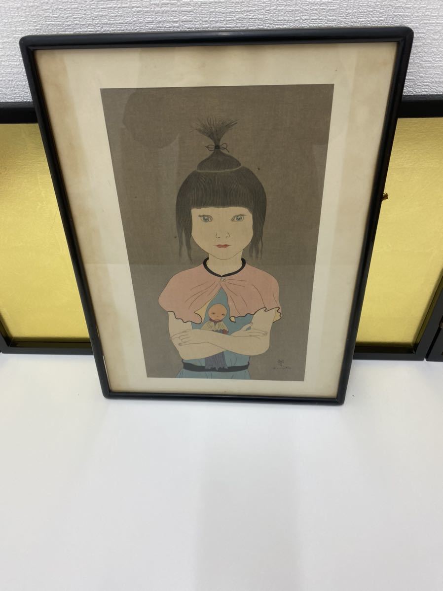 Yahoo!オークション - 藤田嗣治「人形を抱く少女」 木版画 昭和 Yahoo!オークション - 藤田嗣治「人形を抱く少女」 木版画 昭和