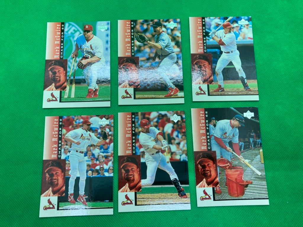 《最終値下》【MLB】66 『マーク・マグワイア・カード31枚セット』１９９８年　UPPER　DECK　セントルイス・カージナルス