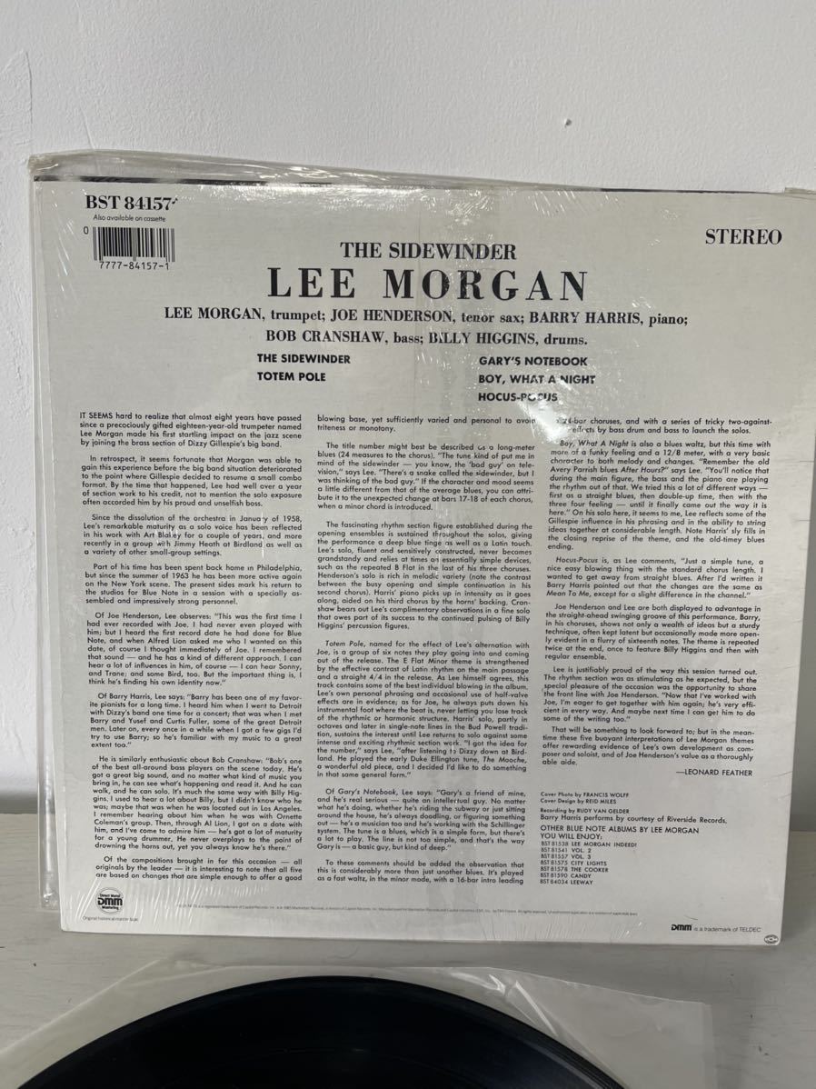 美盤オリジナル☆LEE MORGAN / THE SIDEWINDER elc.or.jp