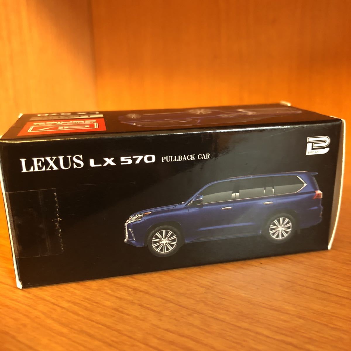 トヨタ　レクサス　LEXUS LX570 ディープブルーマイカ　非売品ミニカー　ランクル_画像3