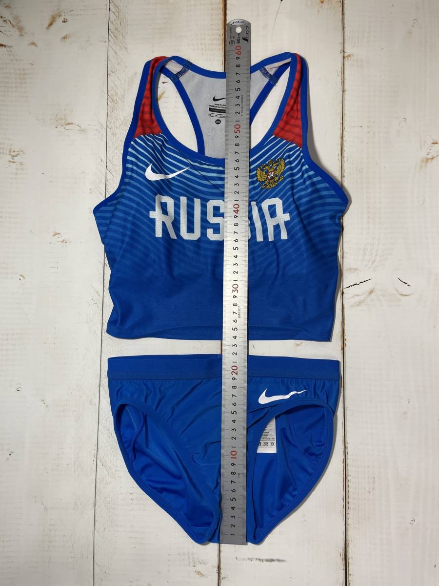 NIKE ナイキ ロシア代表 女子陸上 ユニフォーム レーシング NIKE ナイキ ロシア代表 女子陸上 ユニフォーム レーシング