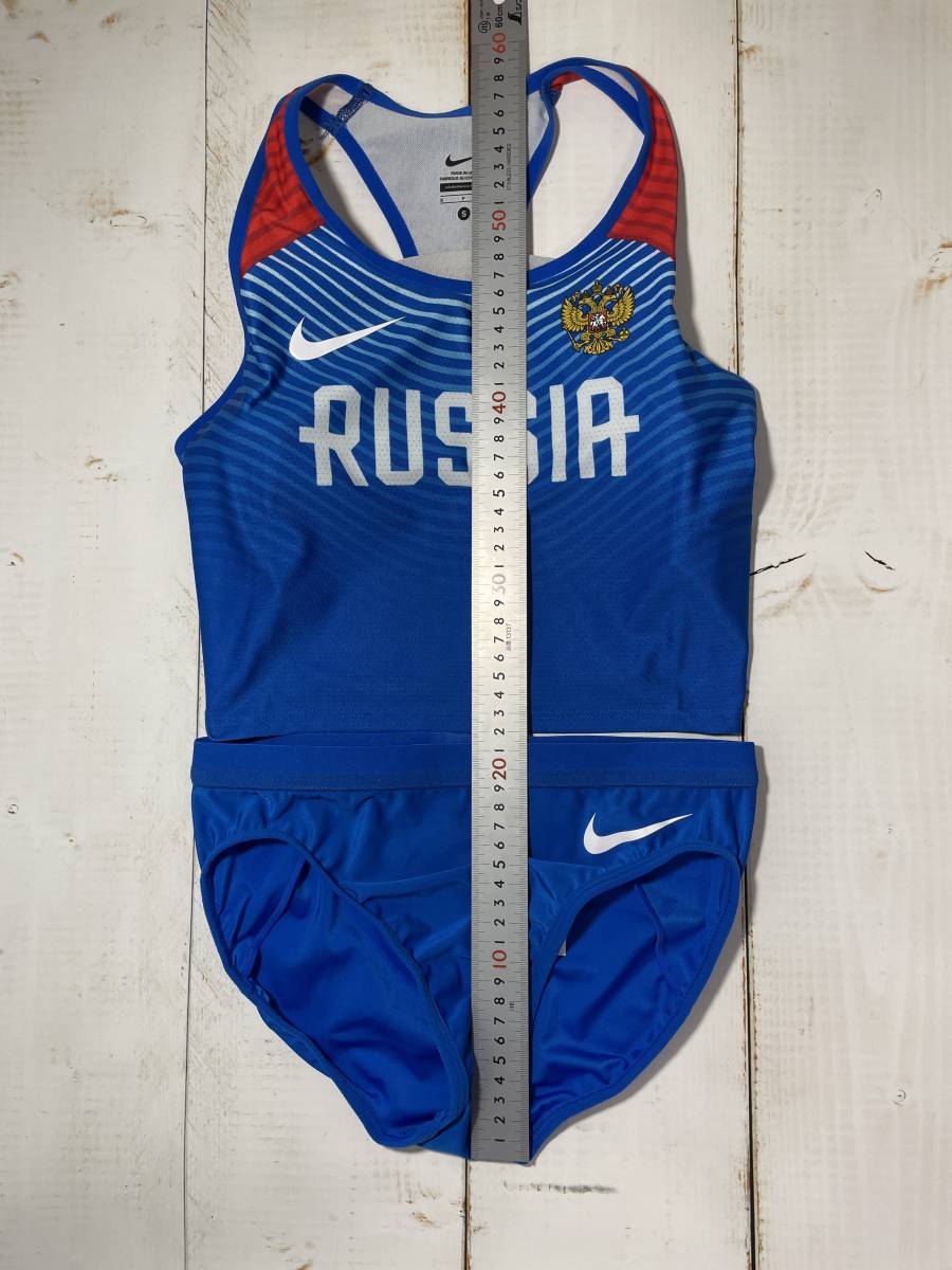 NIKE ナイキ ロシア代表 女子陸上 ユニフォーム レーシング NIKE ナイキ ロシア代表 女子陸上 ユニフォーム レーシング