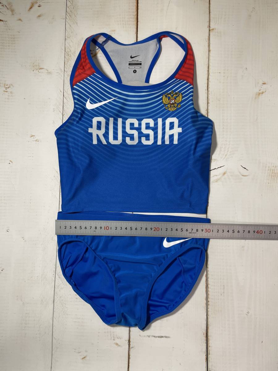 NIKE ナイキ ロシア代表 女子陸上 ユニフォーム レーシング NIKE ナイキ ロシア代表 女子陸上 ユニフォーム レーシング