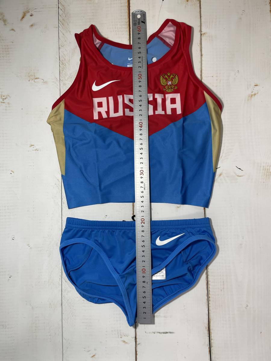即決】NIKE ナイキ ロシア代表 女子陸上 ユニフォーム 即決】NIKE ナイキ ロシア代表 女子陸上 ユニフォーム