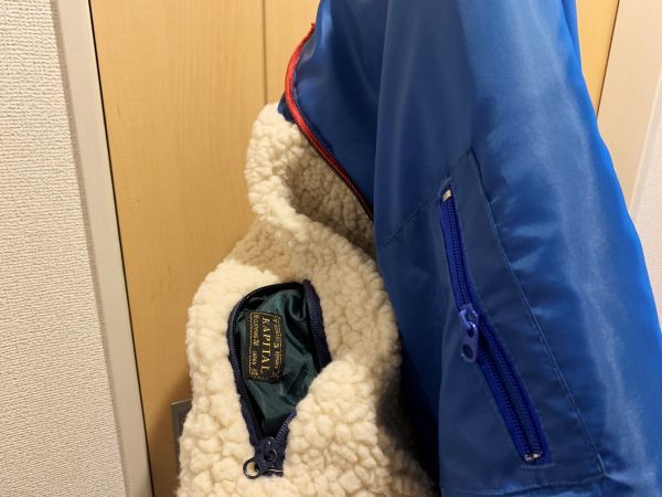 KAPITAL キャピタル ボアフリース シャムボマーJKT スーベニア