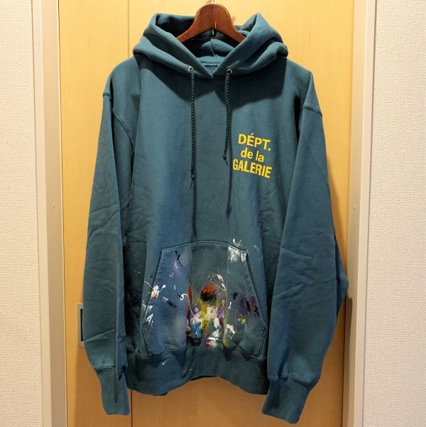 GALLERY DEPT ギャラリーデプト ペイント パーカー フーディ グリーン