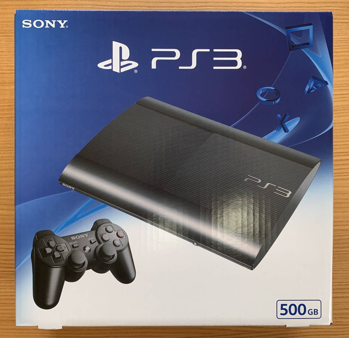 新品、未使用】SONY PlayStation CECH-4300C 500GB Charcoal Black 本体 外箱未開封 PS3  プレイステーション３ ブラック SIE ソニー