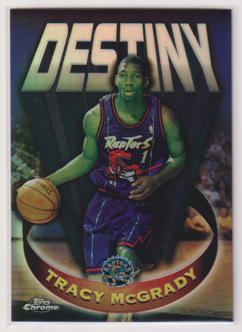 最高の Destiny Chrome Topps 1997-98 McGRADY TRACY NBA Refractor