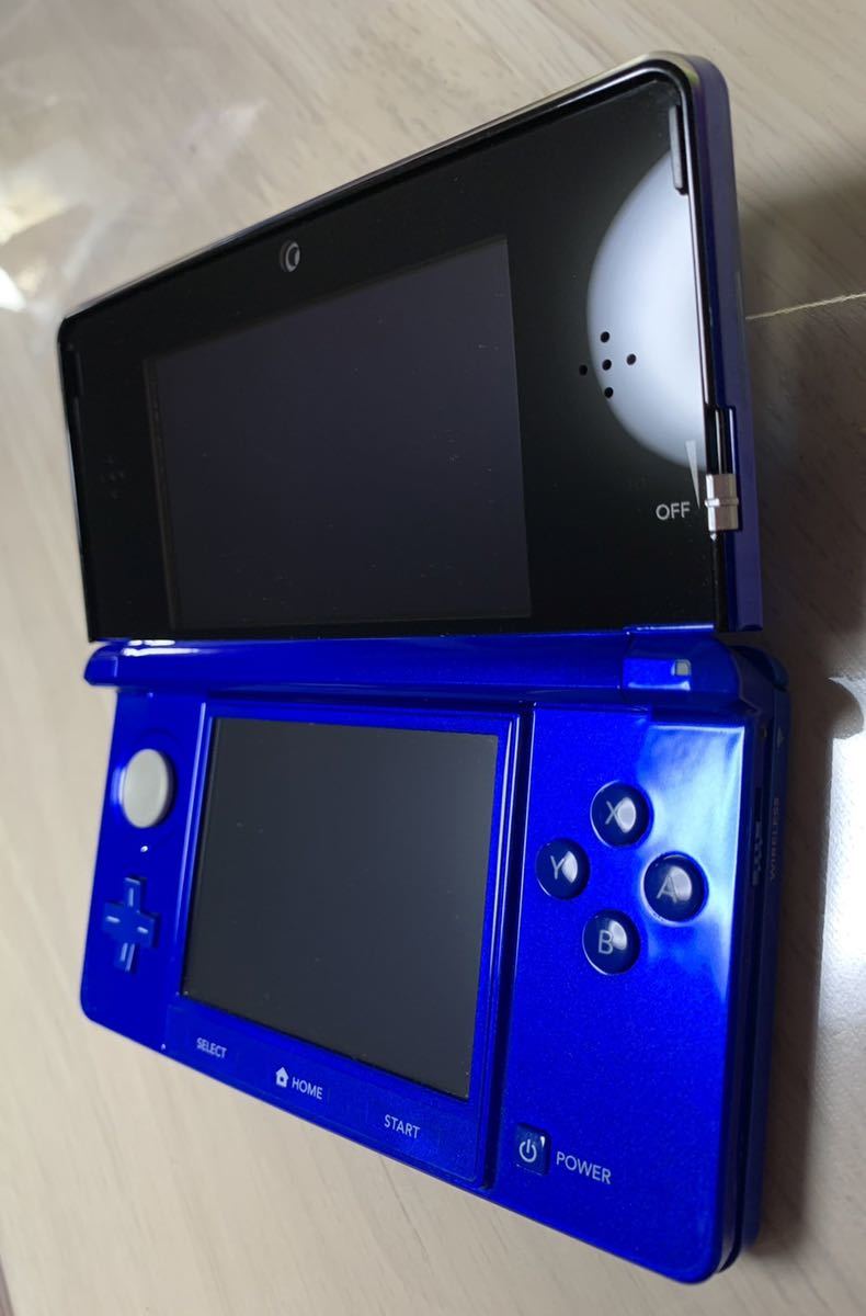 【極美品】 「ニンテンドー3DS コバルトブルー」付属品完備