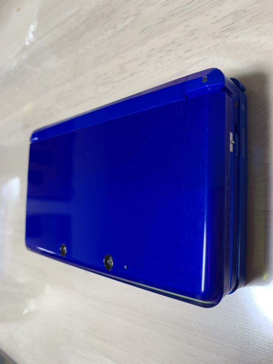 【極美品】 「ニンテンドー3DS コバルトブルー」付属品完備