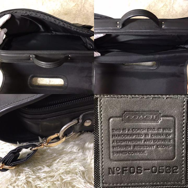 美品 OLD COACH オールドコーチ ディプロマット 2way ビジネスバッグ