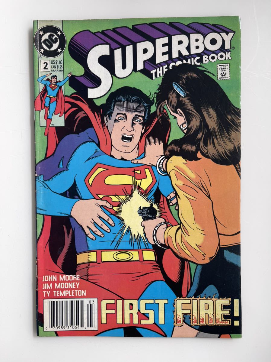  винтажный   ...『 DC SUPERBOY No.2 』 английский язык 