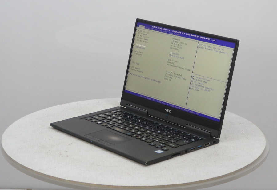 NEC PC-GN276U1GA LAVIE Direct Core i7-7500U 2.70GHz 8GB 512GB SSD