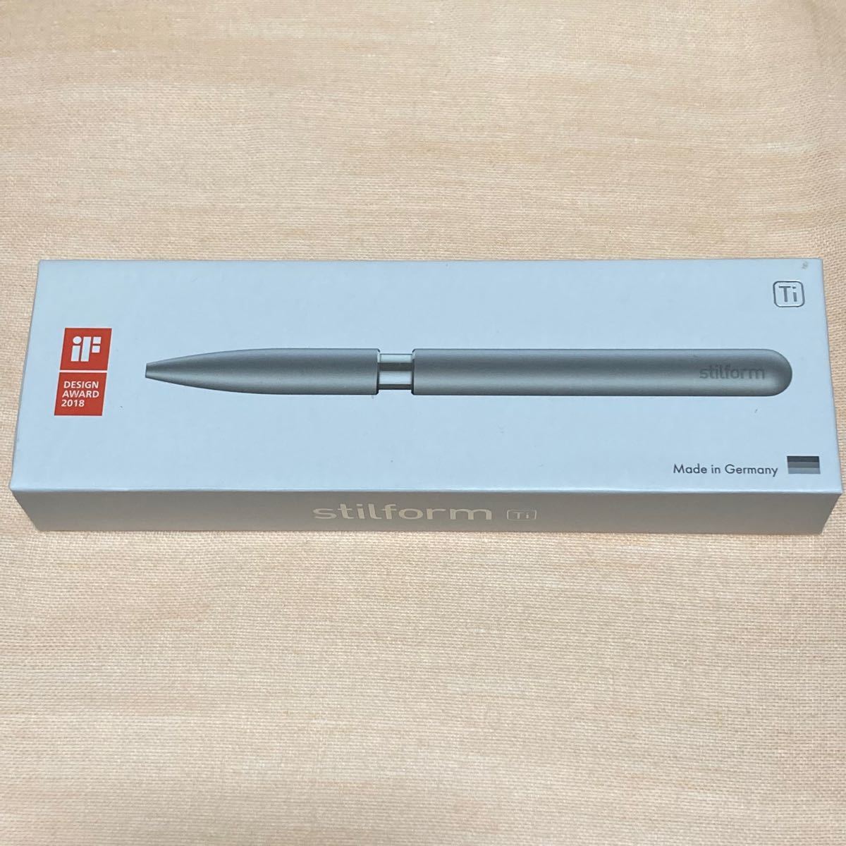 スティルフォームペン チタン　Stilform Pen Titanium