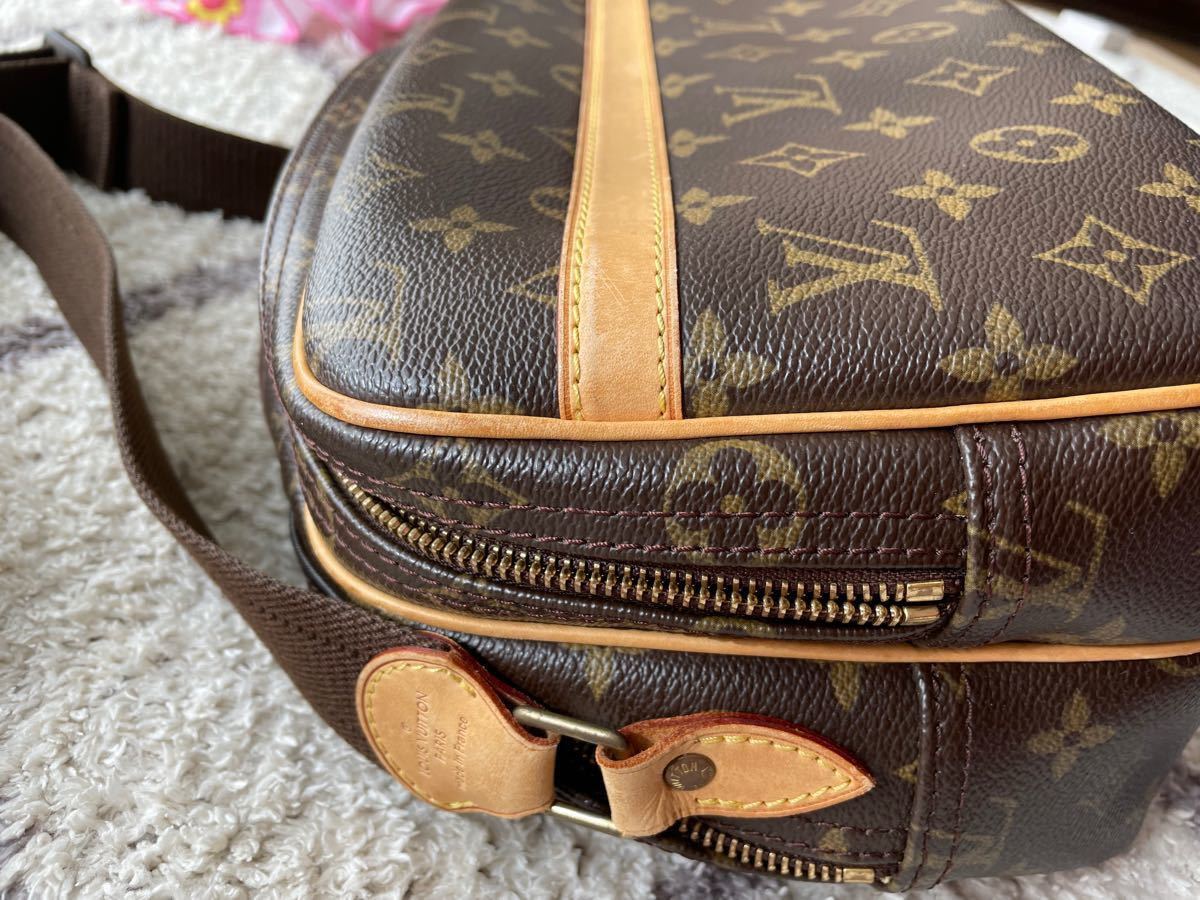 LOUIS VUITTON ルイヴィトン ショルダーバッグ モノグラム リポーター