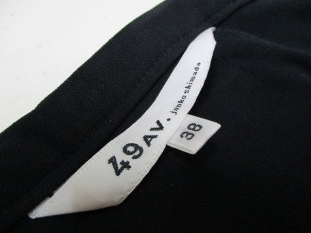 49AV Junko Shimada tia-do skirt black size 38