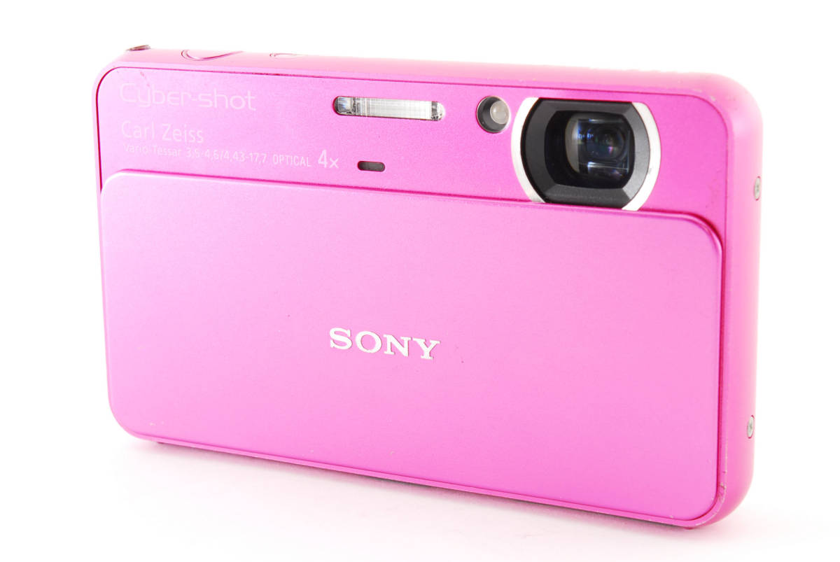 ◆良品◆ ソニー SONY Cyber-Shot DSC-T99 ピンク コンパクト デジタルカメラ コンデジ サイバーショット #2264_画像2