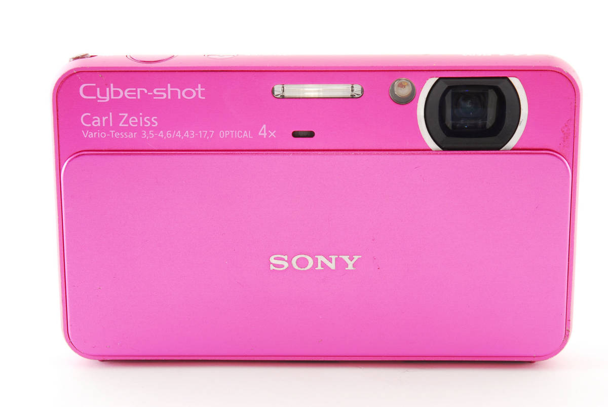 ◆良品◆ ソニー SONY Cyber-Shot DSC-T99 ピンク コンパクト デジタルカメラ コンデジ サイバーショット #2264_画像3