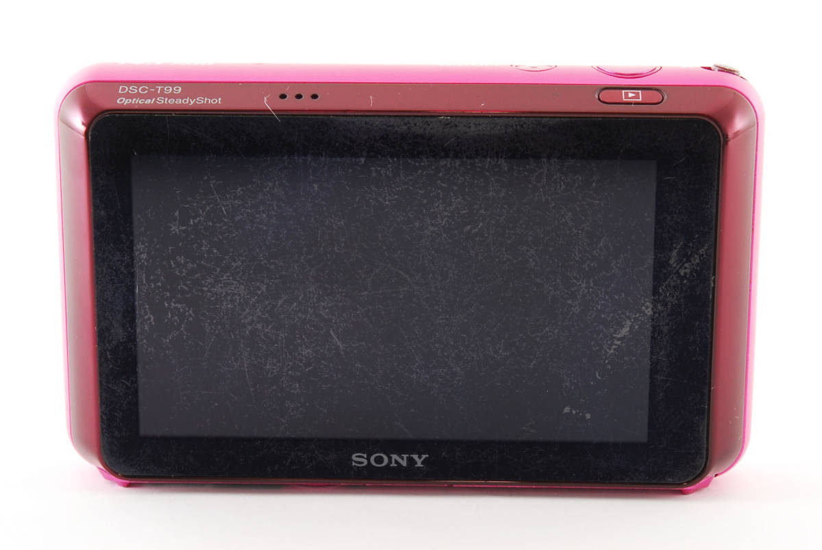 ◆良品◆ ソニー SONY Cyber-Shot DSC-T99 ピンク コンパクト デジタルカメラ コンデジ サイバーショット #2264_画像6
