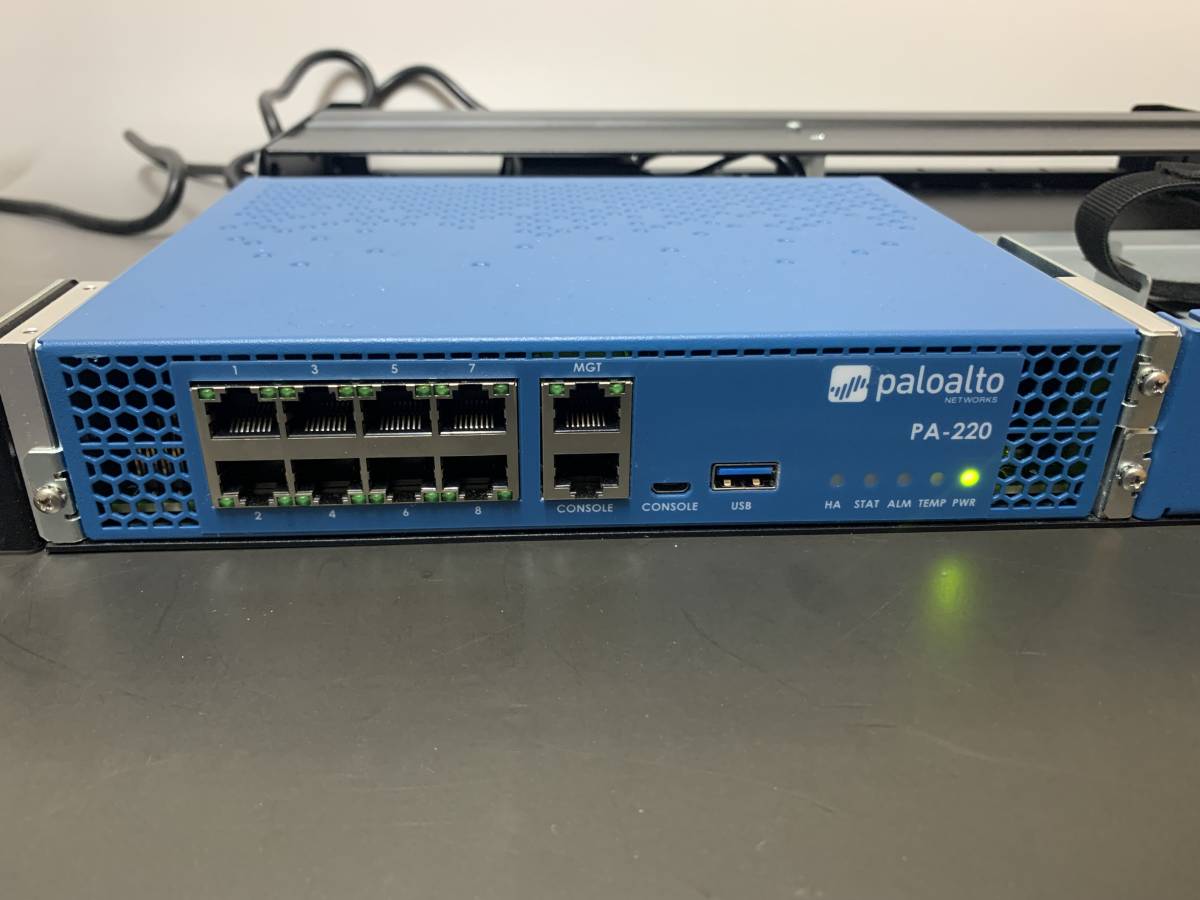 Yahoo!オークション - Palo Alto Networks PA-220 + RACKTRAY Yahoo!オークション - Palo Alto Networks PA-220 + RACKTRAY