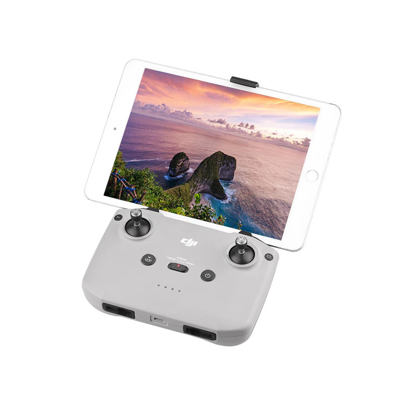 iPad mini等の小型タブレット用 シンプル形状 タブレットホルダー for DJI Mini2/ Air2S/ Mavic Air2/ Mavic3