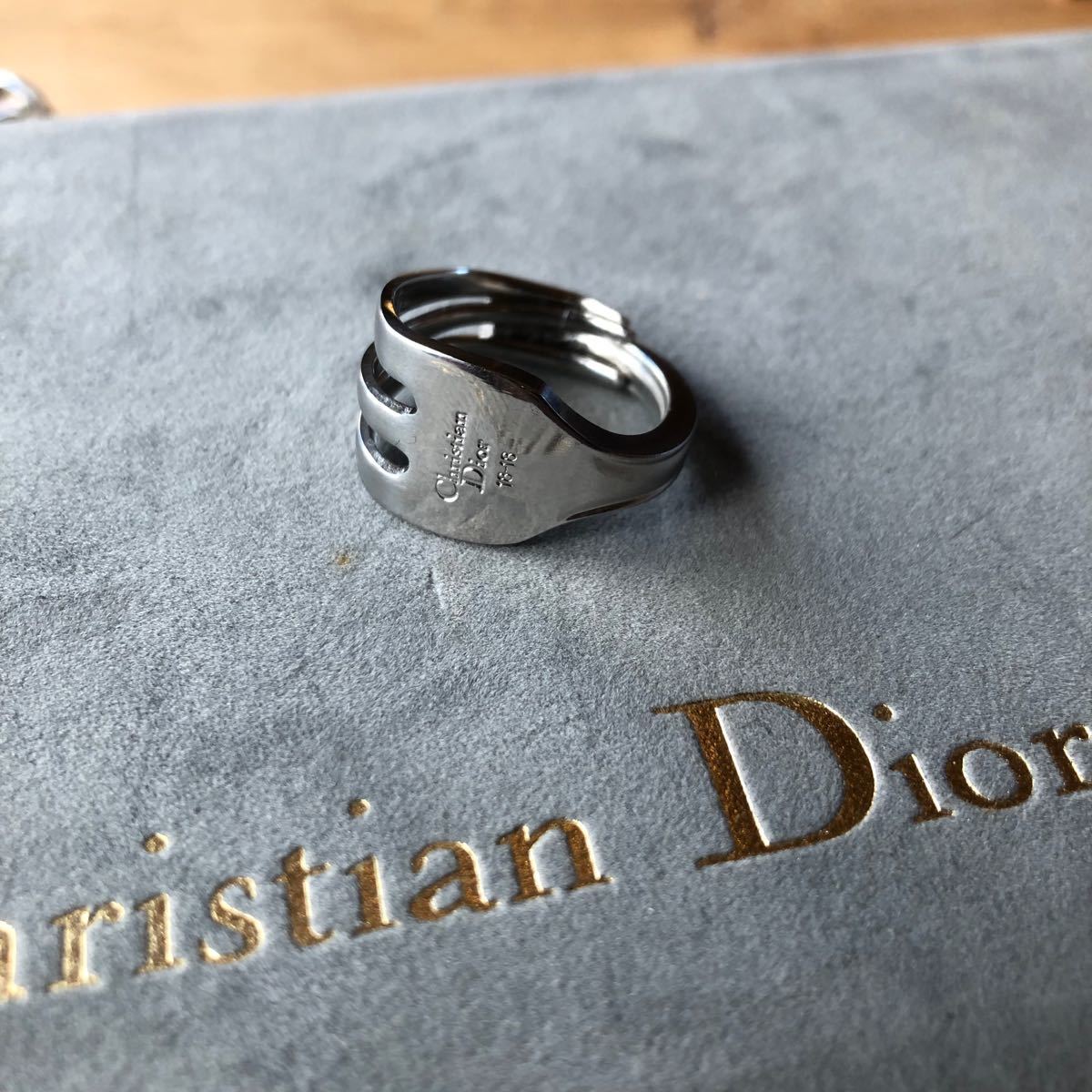 Christian Diorクリスチャンディオール ヴィンテージフォークリング