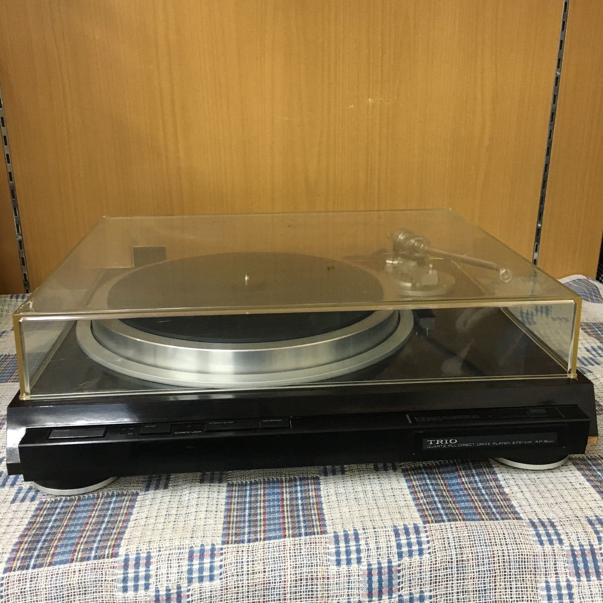 N.092 中古 ジャンク「TRIO DIRECT DRIVE TURNTABLE KP-800」_画像1