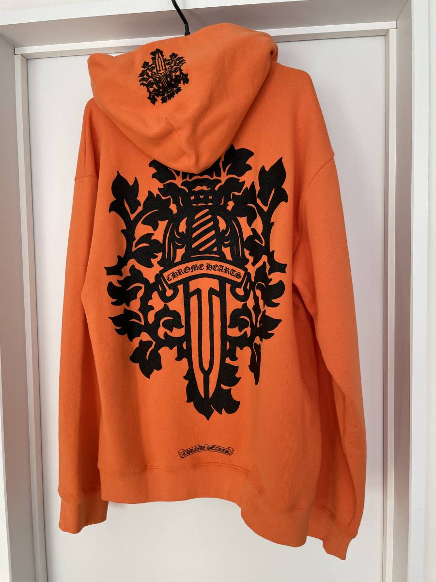 正規店仕入れの 国内正規店購入 クロムハーツ Vine Dagger Hoodie