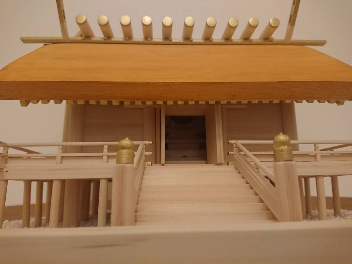 神明造り神社(模型) 神明造り神社(模型)