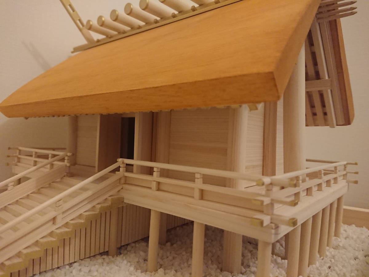 神明造り神社(模型) 神明造り神社(模型)